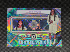 2026 Donruss WNBA Jackie Young Tunnel Vision Diamond #8 Las Vegas Aces
