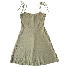 FOREVER 21 Women Dress size S Sleeveless Above Knee A-line Stretchy Casual,Green