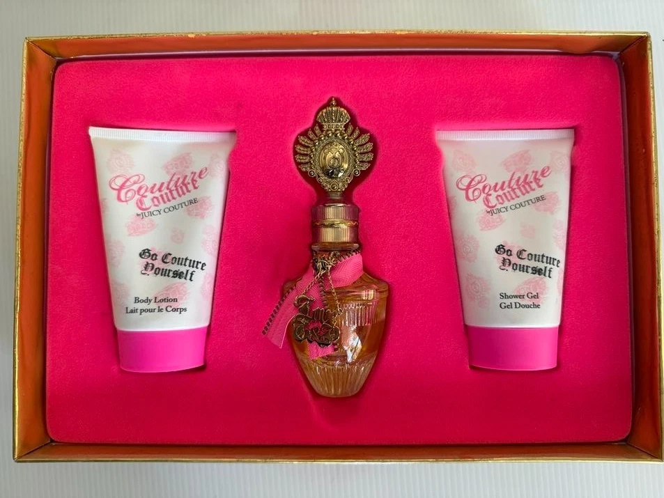 COUTURE COUTURE Juicy Couture 礼品套装(读)香水、乳液、沐浴露 — 第 2/4 张图片