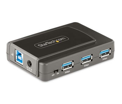 StarTech 7-Port USB Hub - Desktop/Laptop Self Powered USB 3.0 Expansion Hub