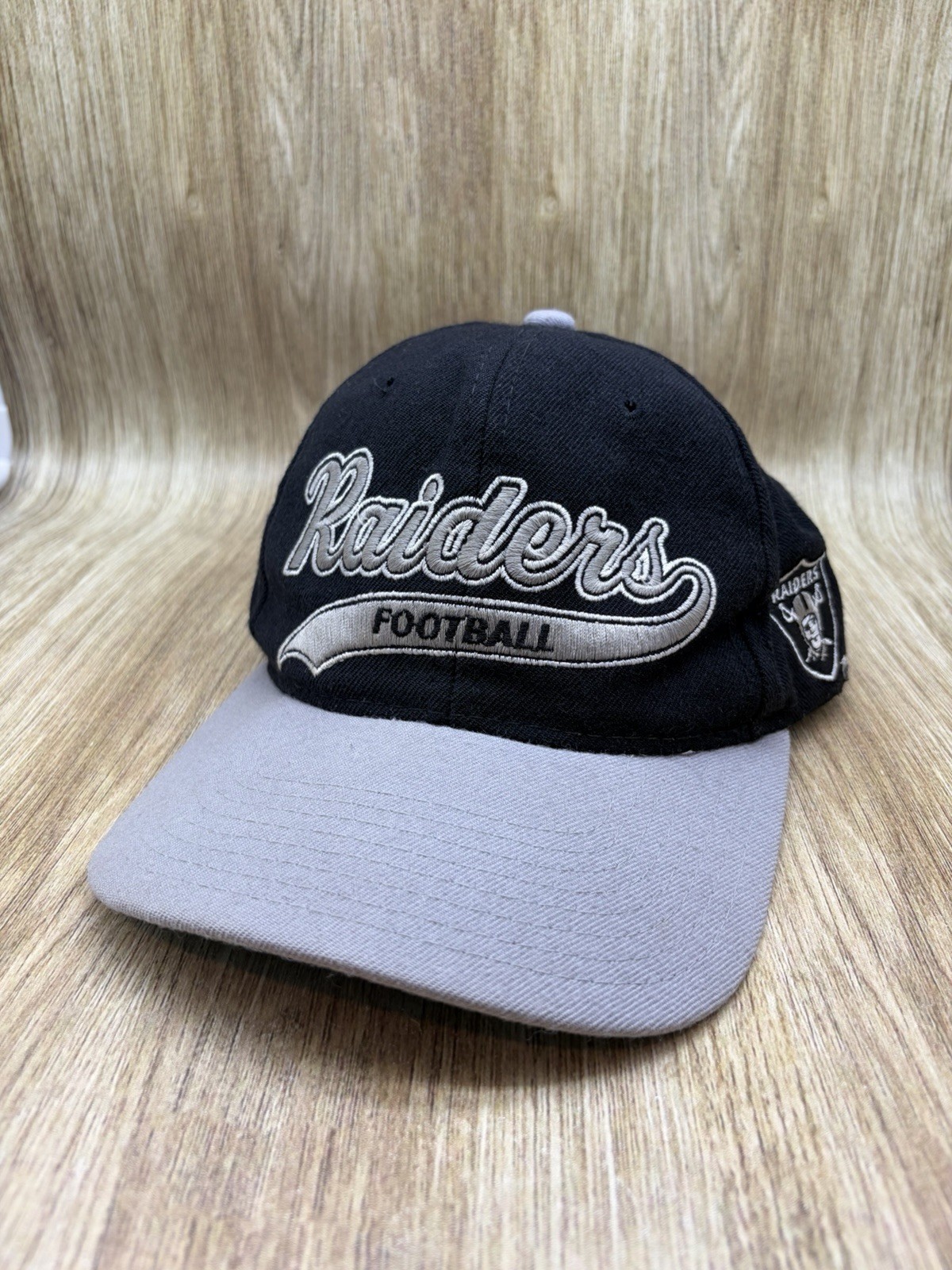 Vintage 90s Los Angeles Raiders Starter Snapback Wool Hat