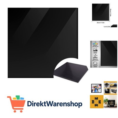 Polyethylen Hoher Dichte Platte, 300 mm x 300 mm x 10mm HDPE Platte aus techn...