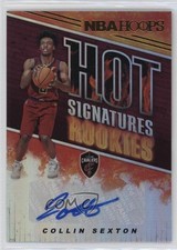 2018-19 Panini NBA Hoops Hot Signatures Rookies Collin Sexton #HSR-CS Auto 1p5