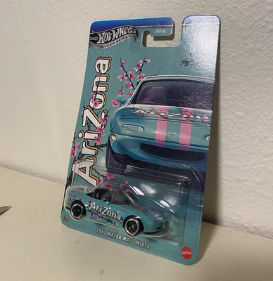 Hot Wheels Silver Series AriZona 1991 Mazda MX-5 Miata 1:64 Diecast Unopened