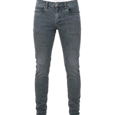 Fear Of God Essentials Mens Skinny Jeans Grey...