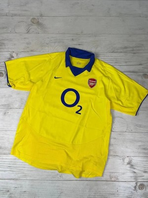 Nike Arsenal 2003 2004 Away Shirt Soccer Jersey Vintage Men Size