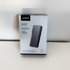 UGREEN 40Gbps M.2 NVMe Enclosure with Cooling Fan, Anti-Drop