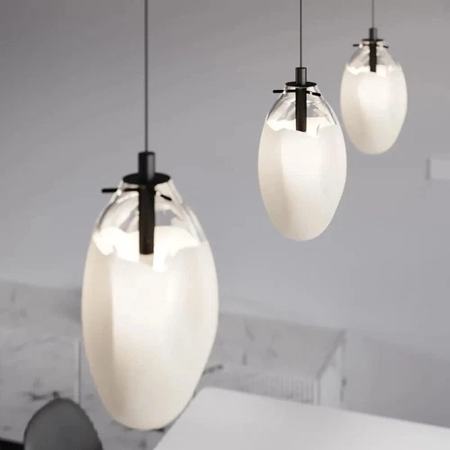 Sonneman 2970 Black Liquid Single Light 6"W Mini Pendant - Picture 5 of 10