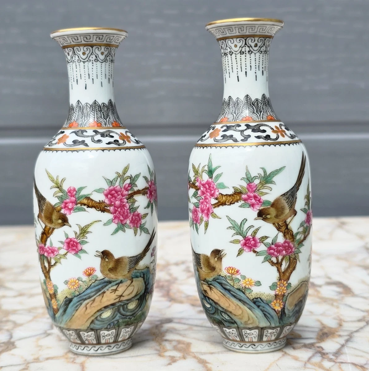 乾隆Mark 印第安纳中国古董花瓶| eBay