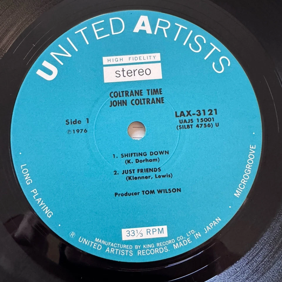 John Coltrane ‎– Coltrane Time Japanese Reissue 1976 Foto 4 de 4
