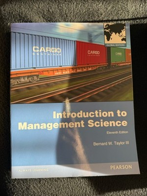 Introduction to Management Science