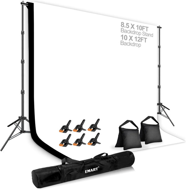 Neewer 8.5ft x 10ft Background Support Stand Kit