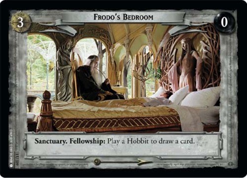 Frodo's Bedroom - Foil Mint/Near Mint LOTR: Fellowship of the Ring (Foil)