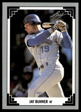 1991 Leaf Jay Buhner Seattle Mariners #62