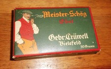 Tabakschachtel "Meister-Sch&auml;g" Gebr. Cr&uuml;well