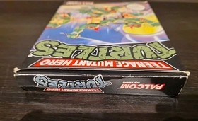 Teenage Mutant Hero Turtles NES Nintendo Palcom (FRA) CiB  