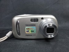 Y2K DIGICAM SAMSUNG DIGIMAX A50 5.0MP CCD SILVER DIGITAL CAMERA 256MB SD TESTED