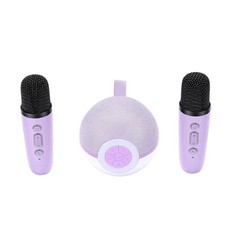 Karaoke Machine With Microphones Fun Voice Effects For Home Use UGDA