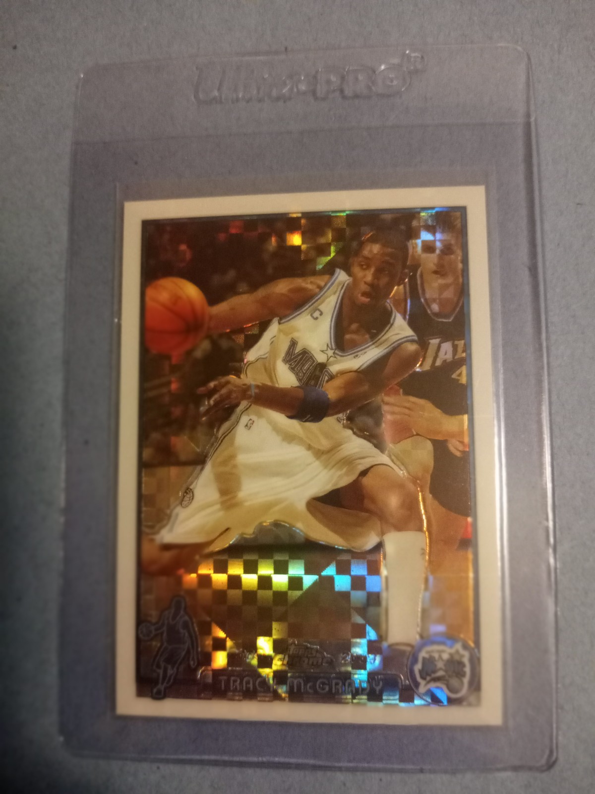 2003-04 Topps Chrome - Tracy McGrady #1 X-Fractor /220 Rare High Grade-Sharp