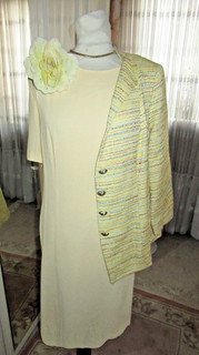 Moda LUSSO abito giacca Complè blazer abito Katharina v. Braun Lady Elegance 44/46