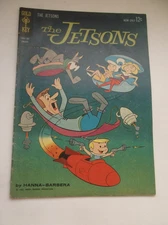 GOLD KEY: THE JETSONS #1, RARE SILVER AGE, 1ST APPEANCE, KEY, 1963, VG- (3.5)!!!