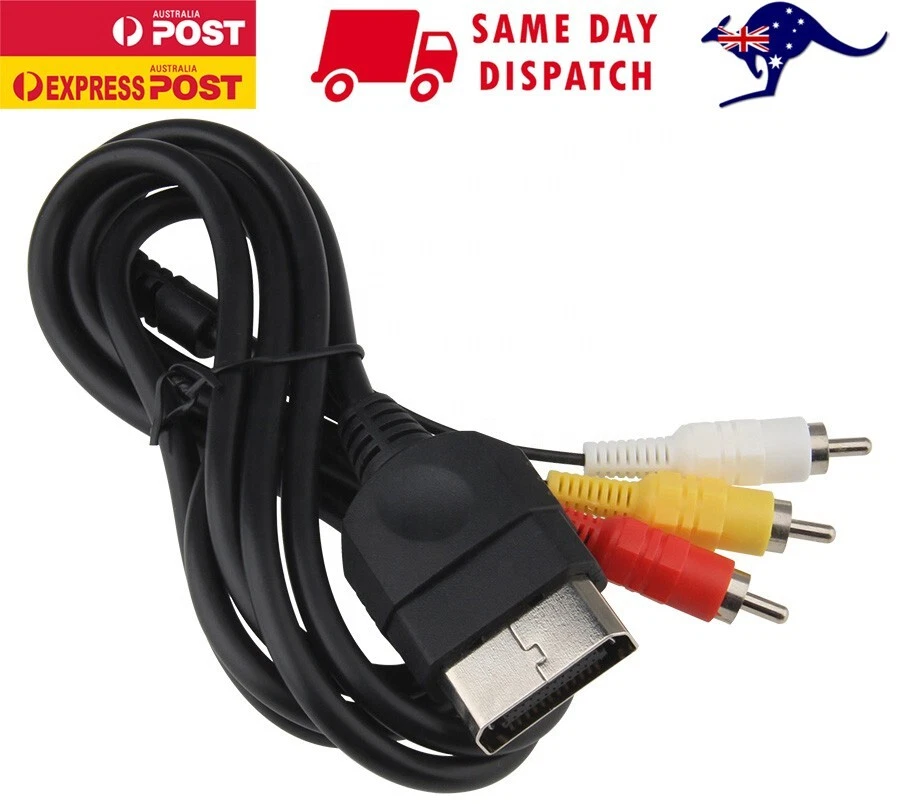 Original Xbox AV LEAD - Composite RCA Audio Video Cable for Classic Console