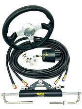 Kit Volante Sportivo Idraulico Barca Adatto per Fuoribordo Honda fino a 150CV