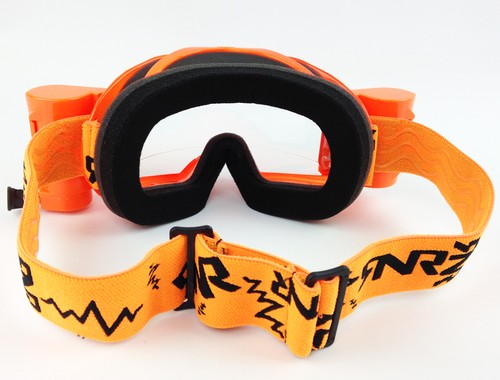 RIP N ROLL RNR COLOSSUS WVS 48mm MOTOCROSS MX ROLL-OFF GOGGLE enduro NEON ORANGE - Picture 2 of 2