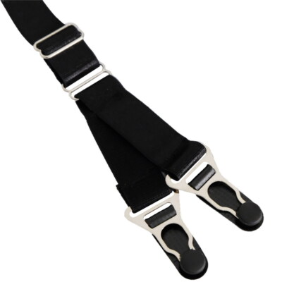 Luxallacki Stretchy Mesh Garter Belt with 6 Adjustable Y-straps and 12  Buckles | eBay