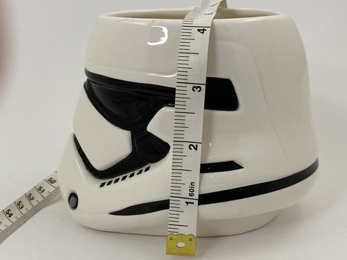 Taza de cerámica Star Wars Stormtrooper 18 oz Lucasfilms Ltd. Esculpido. - Imagen 5 de 12