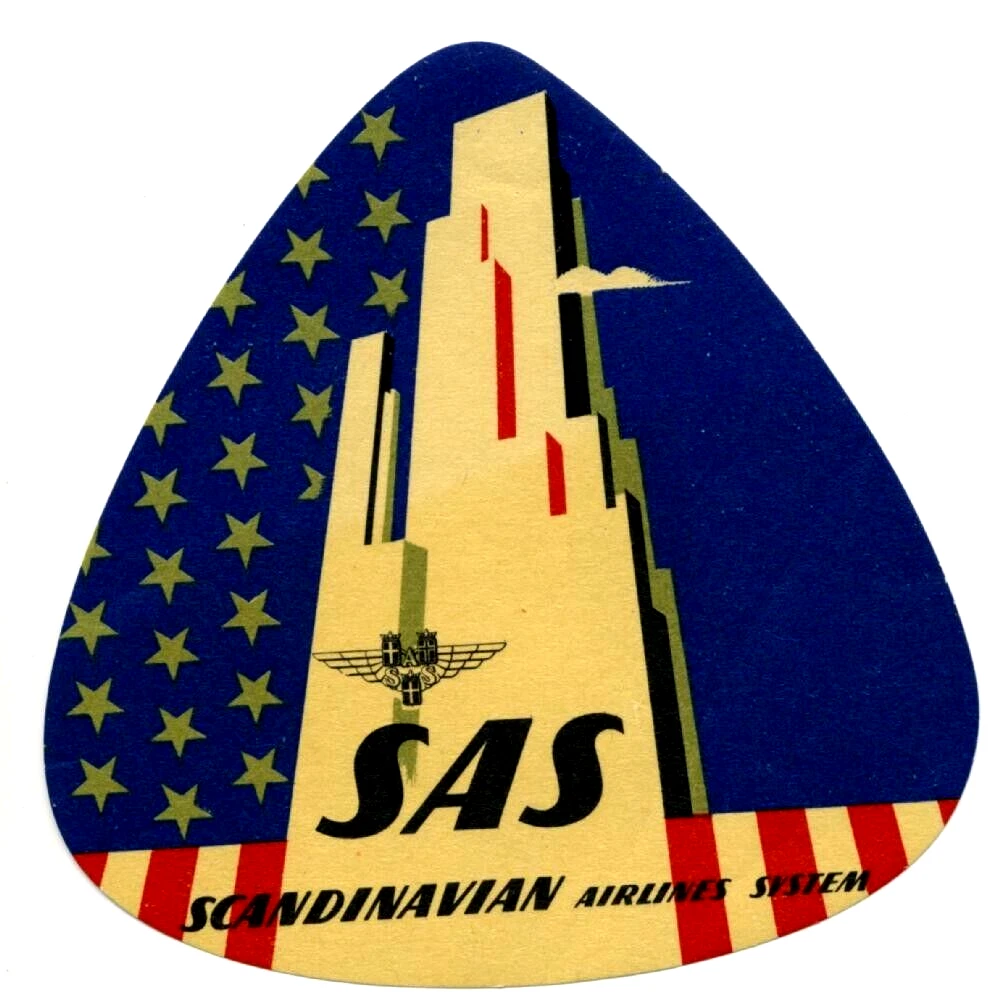 Retro - Scandinavian Airlines (SAS) - Star Alliance Gold