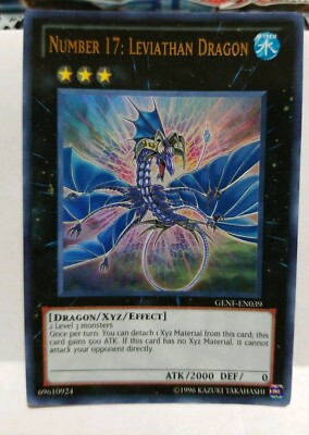 YUGIOH NUMBER 17: LEVIATHAN DRAGON GENF ULTRA LIGHT PLAYED | eBay