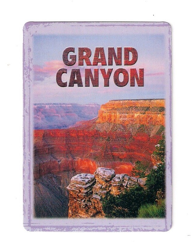 poker size deck souvenir playing cards, Grand Canyon, Arizona, Tim Fitzharris