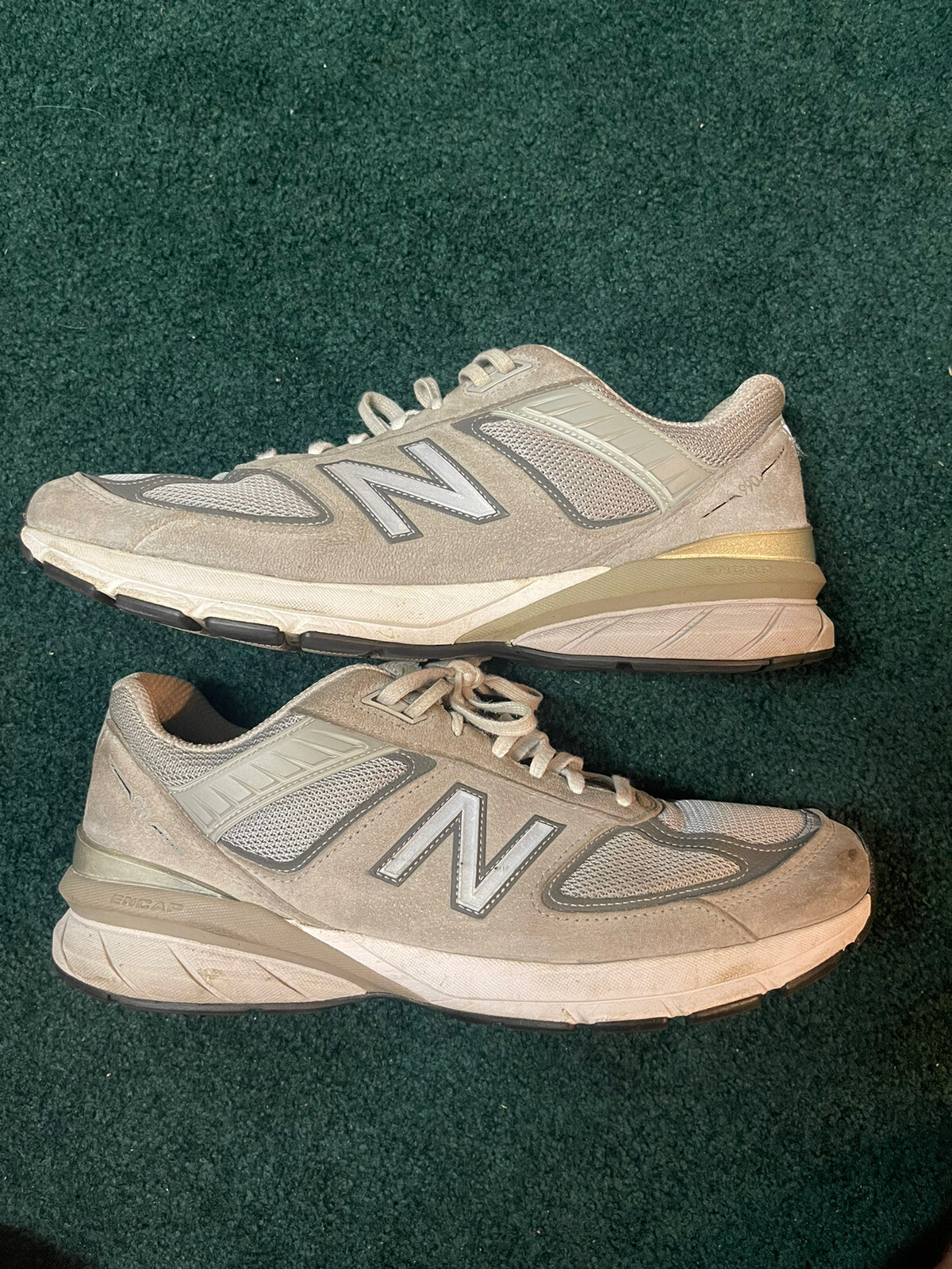 New Balance 990v5 Grey Size 11 Rare USA Teddy Kith Jjjjound 991
