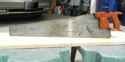 Vintage Disston D-8 Hand PANEL Saw • 8 PPI • 24" • (1940-47)
