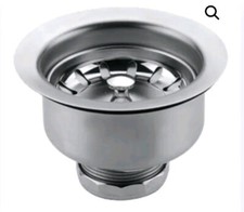 Kitchen Sink Stainless Steel Drain Assembly Strainer Basket Snaplock Stopper