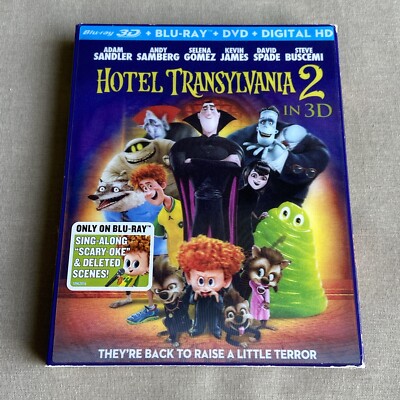 Hotel Transylvania 2 (3D, Blu-ray, DVD 3-Disc Set + Lenticular
