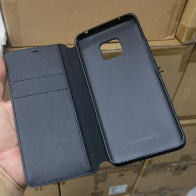 Original HUAWEI Mate20 Pro Luxury PU Leather Wallet Flip Case Taschen Card Slots