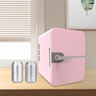 Mini Fridge Beverage Refrigerator Single Door 30W USB Plug Portable Drinks