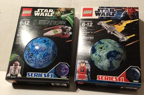 2 LEGO Star Wars Planet Series, Naboo 9674 & Kamino 75006 - BRAND NEW NRFP