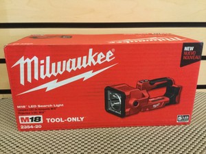 milwaukee 2354 20 m18 search light tool only