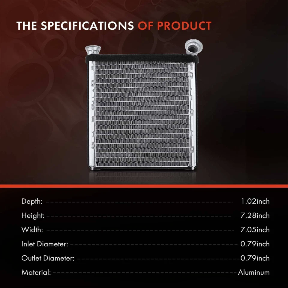 Núcleo de calefacción de climatización para Volkswagen Jetta 2011-2018 con controles manuales de temperatura Foto 3 de 4