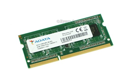 AO1L16BC4R1-BUES GENUINE ADATA LAPTOP MEMORY 4GB DDR3 PC3L-12800S (CA612)
