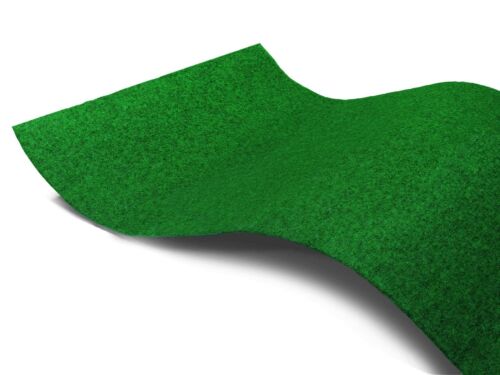 Gazon synthétique tapis de pelouse vert balcon tapis jardin avec picots herbes finies 400 cm - Photo 1/28
