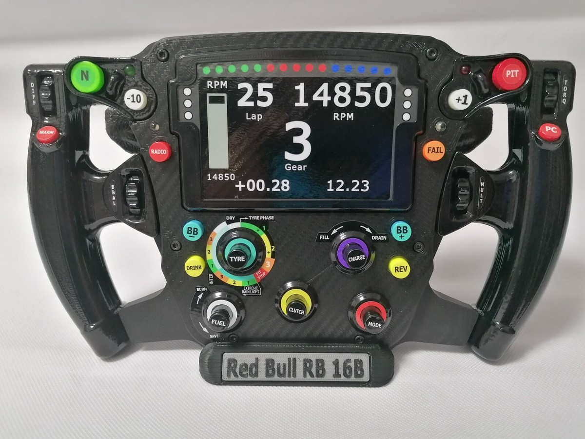 レッドブルF1ステアリングホイール デスクトップオブジェ レッドブルF1ステアリングホイール デスクトップオブジェ - メルカリ