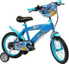 Bicicletta STITCH disney 14 Pollici Ruota Bambino con Rotelle Bici 3 4 5 anni