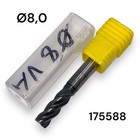 PREMUS-PRECITOOL | VHM-INOX Schaftfräser Ø8,0mm | 175588 Hochleistungsfräser GP