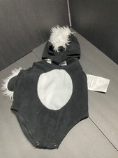 6-12 Months Pottery Barn Kids BABY SKUNK COSTUME Halloween Forest Stinker NEW