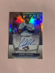Topps finest ガブリエル・モレノ 直筆サイン auto Dバックス Topps finest ガブリエル・モレノ 直筆サイン auto Dバックス
