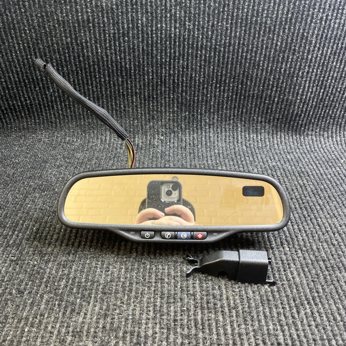 🔥🔥🔥Gentex 025898 Auto Dim OnStar Compass rear view mirror Fits